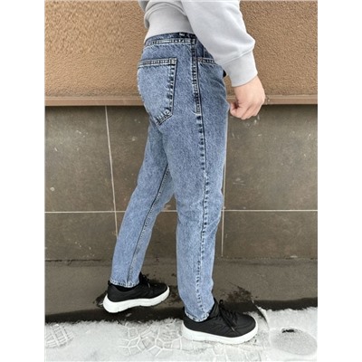 Джинсы бананы мужские