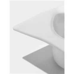 Форма для муссовых десертов Доляна «Сердце», силикон, 29×17×4.3 см, 8 ячеек (5.5×6.2×3.5 см), белая