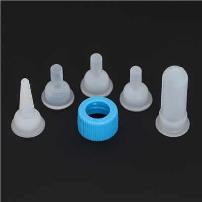 Набор для вскармливания животных «Пижон», бутылочка 60 мл, 4 соски и ёршик, голубой