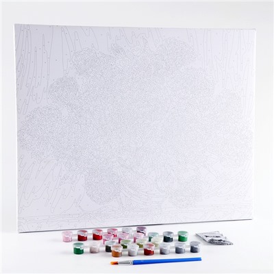 Картина по номерам на холсте с подрамником «Букет», 40×50 см