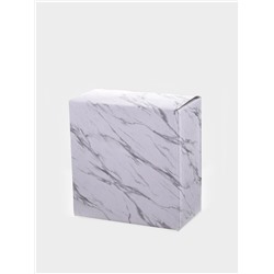 Маслёнка, 19×18×9.5 см, с ножом, на бамбуковой подставке, стекло, прозрачная