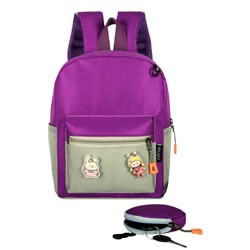 Рюкзак CANGO Can-006 серо-фиолетовый