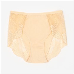 Трусы женские слипы, цвет бежевый, р-р 48-50