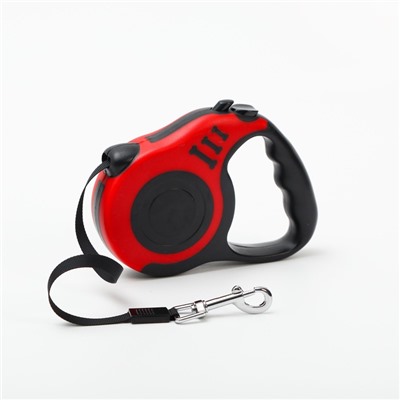 Рулетка «Зарница», 5 м, до 15 кг, чёрная, красная