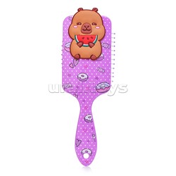 Расческа детская "Модный капибара"