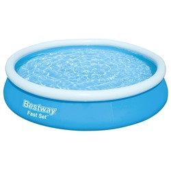 УЦЕНКА Бассейн надувной Fast Set, 366×76 см, фильтр-насос, от 6 лет, 57274 Bestway