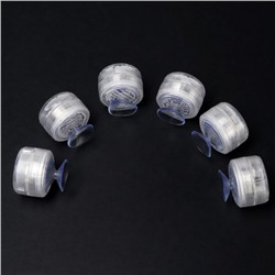 Светильник водонепроницаемый, мини, RGB, IP68, 3×1.9 см, от CR2032, пульт, 6 шт.