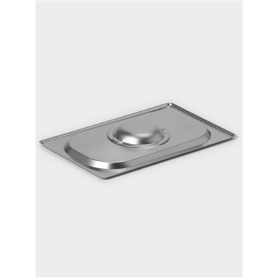 Крышка к гастроёмкости GN 1/4 Hanna Knövell, 265×162 мм, толщина 0.8 мм, нержавеющая сталь