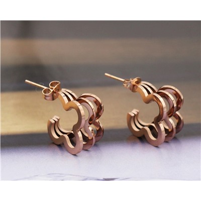 Серьги из стали