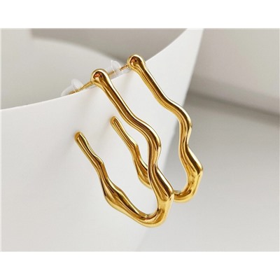 Серьги из стали