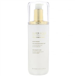 Missha, Super Aqua, увлажняющая эмульсия с экстрактом секрета улитки для обновления клеток кожи, 130 мл (4,39 жидк. унции)