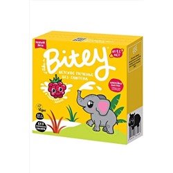 Печенье Bitey "Сливочная малина" безглютеновое 125г ЭКОПРОДУКТЫ, 1184006