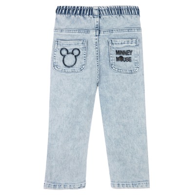 Брюки детские текстильные джинсовые для девочек