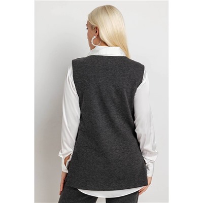 Жилет женский  4456Н/01/Графит