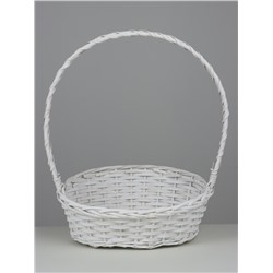 Корзина плетёная Diamond, ива, белый