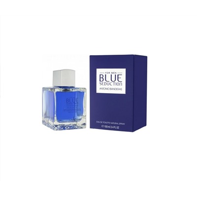 Туалетная вода Antonio Banderas Blue Seduction 100мл муж edt тестер