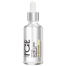 ICE NUTRI-LIPID THERAPY Масло для питания и блеска  пористых и тусклых волос 50 мл