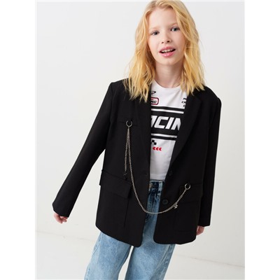 Жакет текстильный для девочек