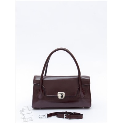 Сумка женская кожаная 0030VG wine purple Vitelli Grassi