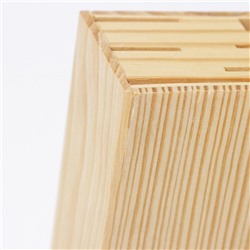 УЦЕНКА Набор ножей кухонных на подставке Доляна «Кронос», 7 предметов на подставке