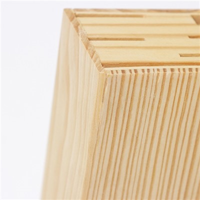 УЦЕНКА Набор ножей кухонных на подставке Доляна «Кронос», 7 предметов на подставке