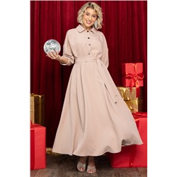 Платье Вечерняя симфония (бежевое) П14597-30М
