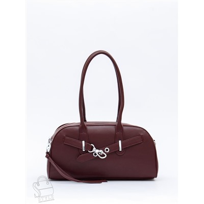 Сумка женская кожаная 9198SP wine red Velina Fabbaino-Safenta