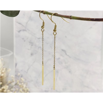 Серьги из стали