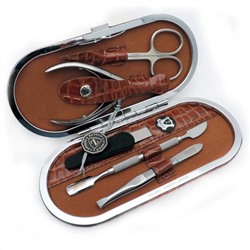 Zinger Маникюрный набор + подарок / MSFE-701-1 S, 5 предметов, в ассортименте 3846