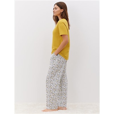 Omsa Пижама OmD 0226D CONFETTI Пижама жен. (Футболка+Брюки прямые), СО