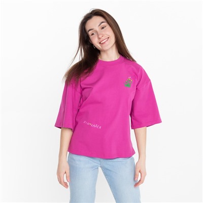 Футболка женская Mark Formelle, цвет фуксия, размер 44