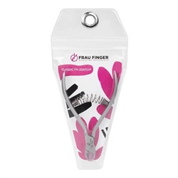 Frau Finger Кусачки маникюрные для кутикулы / Classic FN-206/5DP, спиральная пружина, ручная заточка, 5 мм