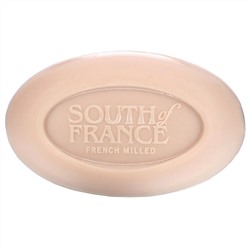 South of France, кусковое мыло французского помола с органическим маслом ши, с запахом букета фиалок, 170 г (6 унций)