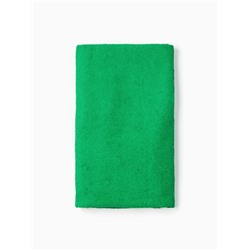 Полотенце махровое «Экономь и Я», 50×90 см, хлопок 100%, зелёное