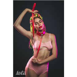 Красный ошейник Circus с поводком