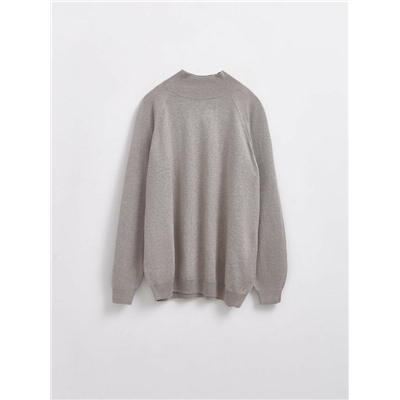 Вязаные джемперы CONTE LDK206 Джемпер прямого силуэта из пряжи с хлопком и модалом