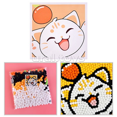 Набор творческая мастерская "Котенок" 22*22 см