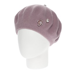 Берет женский Di Lana Юсонце Брошь