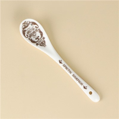 Ложка сувенирная пасхальная «Со Светлой Пасхой», h=13 см