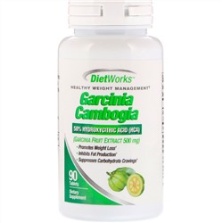 DietWorks, Garcinia Cambogia, 90 Tablets