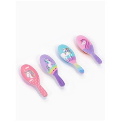 Расчёска массажная, 4.5×13(±1) см, МИКС