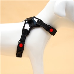 Шлейка К7 мягкая светоотражающая, размер S, ОГ 44-55 см, вес 5-9 кг хаки