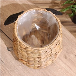 Корзина плетёная «Собачка», 29×29×24 см