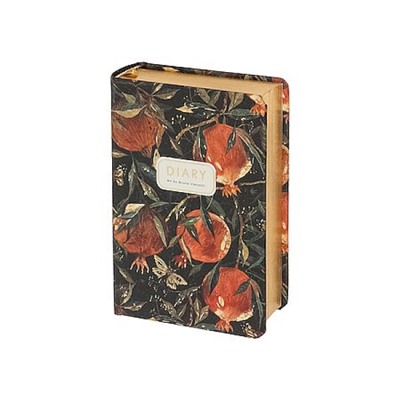 Ежедневник недатированный А7 416 стр. "FLORA.Гранат" золотой срез 3-814/01 Bruno Visconti