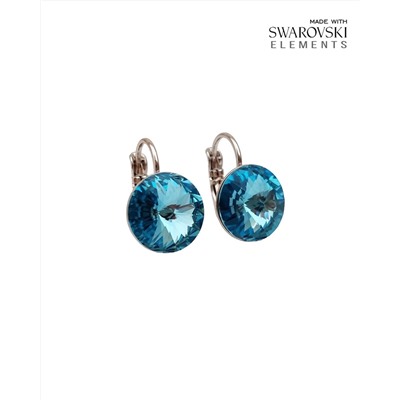 Серьги кристаллами Swarovski