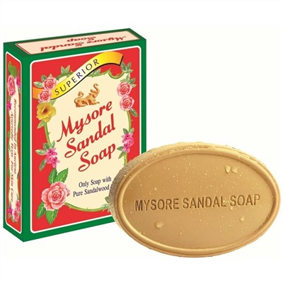 Mysore Sandal Soap Karnataka / Карнатака Аюрведическое Cандаловое Мыло 75 г