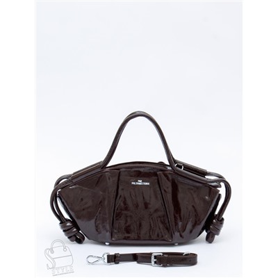 Сумка женская кожаная 1473-2Y coffee Polina&Eiterou  в Новосибирске
