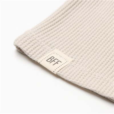 Футболка детская «Крошка Я» BASIC LINE, рост 62-68 см, молочный