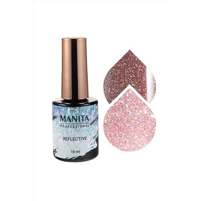 Manita Professional Гель-лак для ногтей светоотражающий / Reflective №06, 10 мл KRISTALLER, 1112807