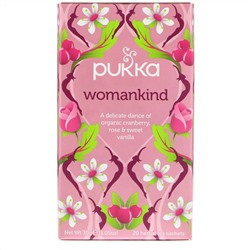 Pukka Herbs, Womankind, без кофеина, 20 пакетиков-саше с травяным чаем, 1,05 унц. (30 г)